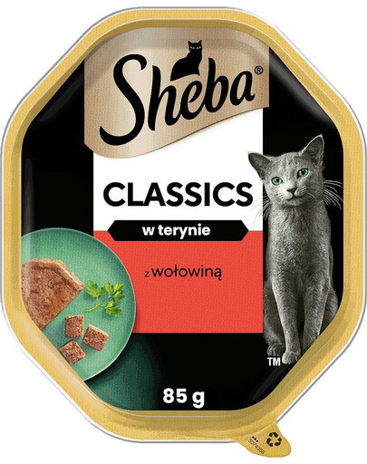 SHEBA SHEBA liellopa gaļas pastēte 85g*22