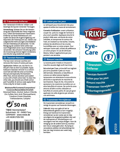 Trixie pilieni acu zonas kopšanai 50 ml
