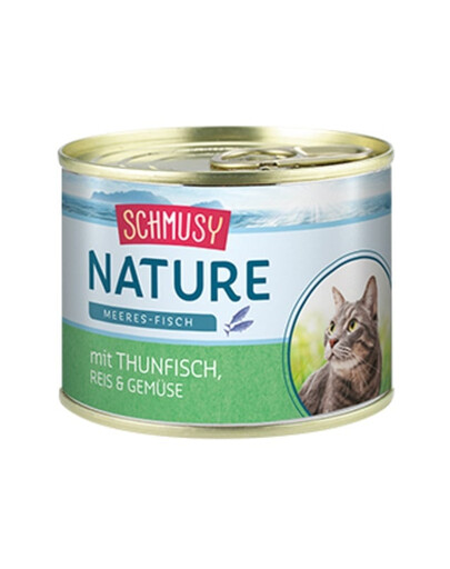 SCHMUSY Nature Tuncis ar dārzeņiem želejā 185 g