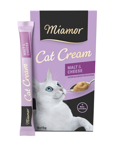MIAMOR Cat Cream iesala pasta ar sieru 6 x 15 ml