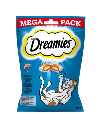 DREAMIES Mega Pack 180g - kaķu kārums ar gardu sieru
