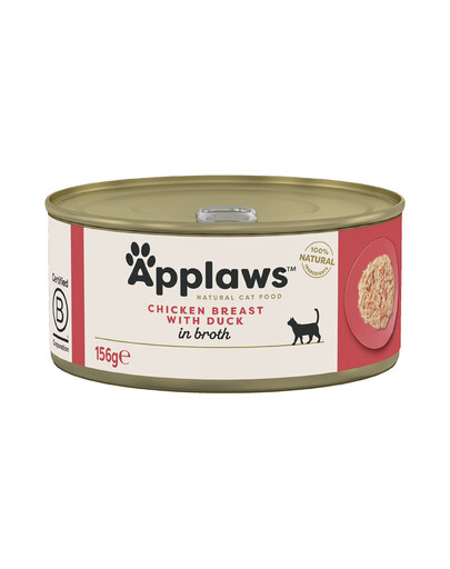 APPLAWS Chicken & Duck Vistas gaļa ar pīli 156 g