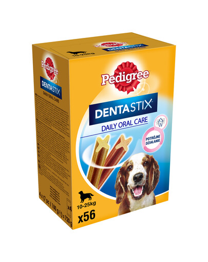 PEDIGREE DentaStix vidēju izmēru šķirņu suņiem 8 X180 g