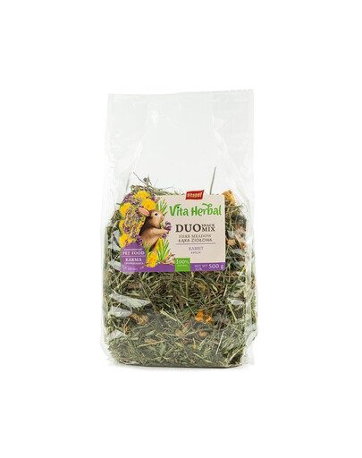 VITAPOL Vita Vita Herbal Duo Pļavu kārums trušiem 500 g