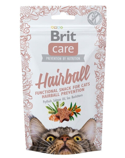 BRIT Care Cat Snack Hairball 50g