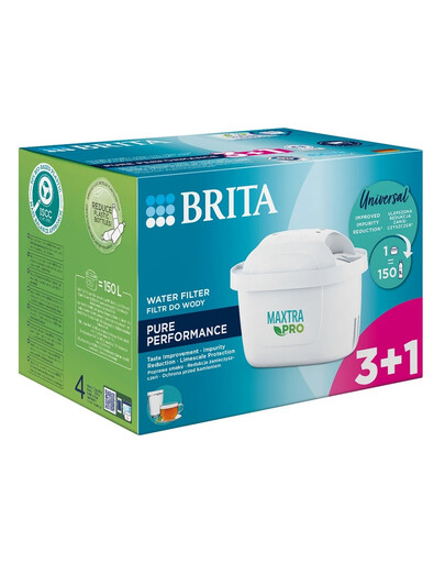 BRITA Filtr do wody MAXTRA PRO Pure Performance 3+1 (4 gab)