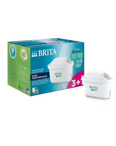 BRITA Filtr do wody MAXTRA PRO Pure Performance 3+1 (4 gab)