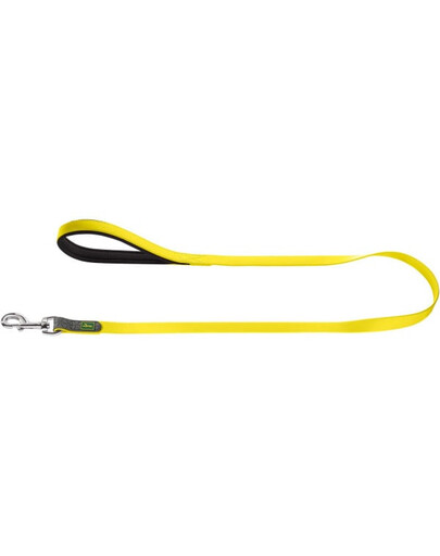 HUNTER pavada 2cm/1.2m dzeltena neona krāsā