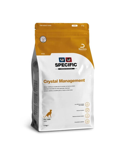 SPECIFIC Cat FCD Crystal Management 2 kg antistruvīta barība kaķiem