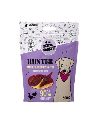 MR. BANDIT Hunter trušu pildīta pīle suņiem 500 g