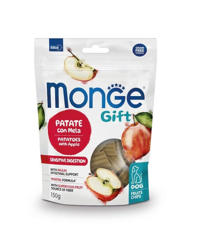 MONGE Dog Adult Sensitive digestion Kartupeļi ar ābolu 150 g