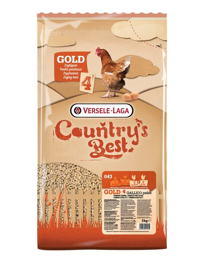 VERSELE-LAGA Country's Best Gold 4 Gallico Granulas 5kg granulat dla niosek