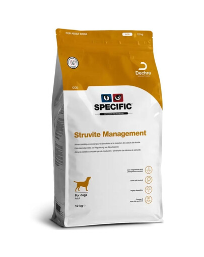 SPECIFIC Dog CCD Struvite Management 12 kg antistruvīta barība suņiem