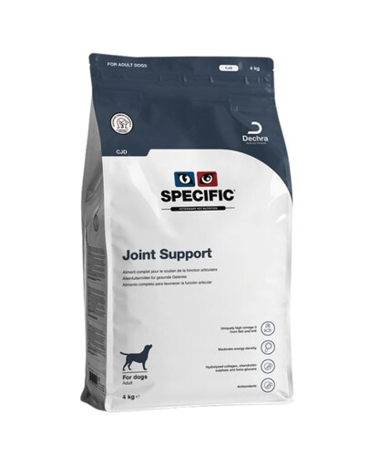 SPECIFIC Dog CJD Joint Support 4 kg suņu barība locītavu veselības atbalstam