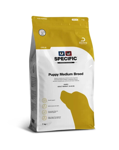 SPECIFIC Dog CPD-M Puppy Medium Breed 7 kg barība vidēja lieluma šķirņu kucēniem