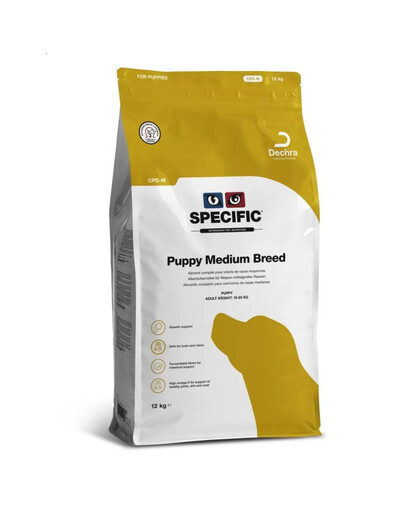 SPECIFIC Dog CPD-M Puppy Medium Breed 12 kg barība vidēja lieluma šķirņu kucēniem