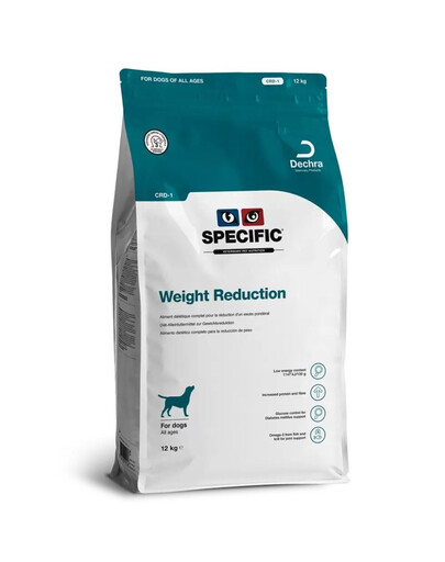 SPECIFIC Dog CRD-1 Weight Reduction 12 kg barība pieaugušiem suņiem ar lieko svaru