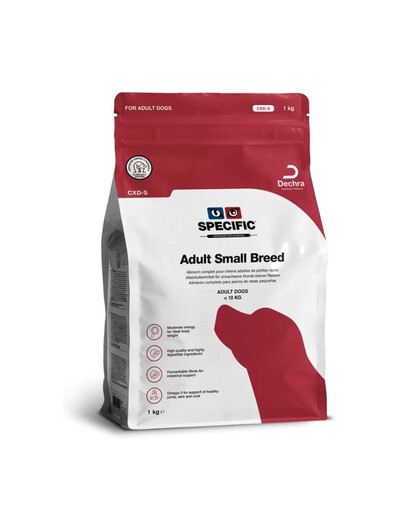 SPECIFIC Dog CXD-S Adult Small Breed 1 kg mazo šķirņu suņu barība