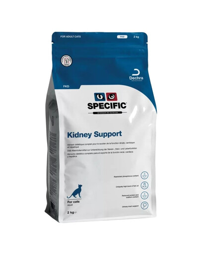 SPECIFIC Cat FKD Kidney Support 2 kg kaķu barība kaķiem ar sirds, nieru vai aknu mazspēju