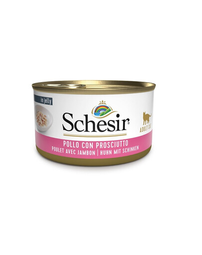 SCHESIR Vistas fileja ar šķiņķi želejā 85 g