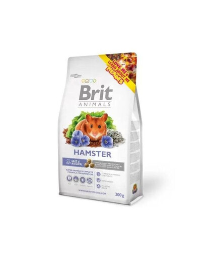 BRIT ANIMALS Hamster Complete 300g kāmjiem