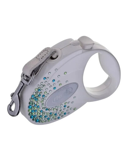 FLEXI Glam Splash Leaf M Lente 5m balta