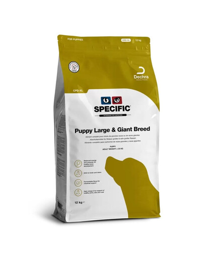SPECIFIC Dog CPD-XL Puppy Large & Giant Breed 12 kg barība lielo šķirņu kucēniem