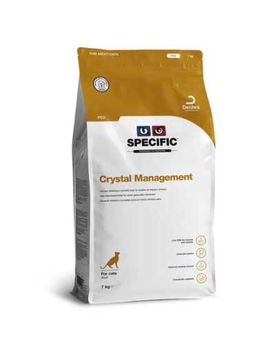 SPECIFIC Cat FCD Crystal Management 7 kg antistruvīta barība kaķiem