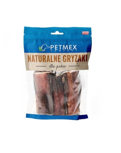 PETMEX Liellopa barības vads, dabīgs suņu košļājamā rotaļlieta 100 g