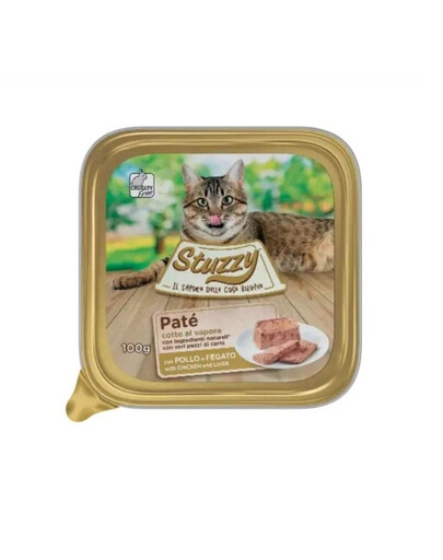 STUZZY Mister Cat su vištiena ir kepenimis 100 g