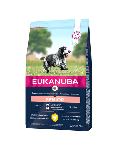 EUKANUBA Caring Senior Medium Breed 3kg