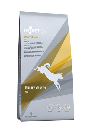 TROVET Urinary Struvite ASD suņiem 12,5 kg