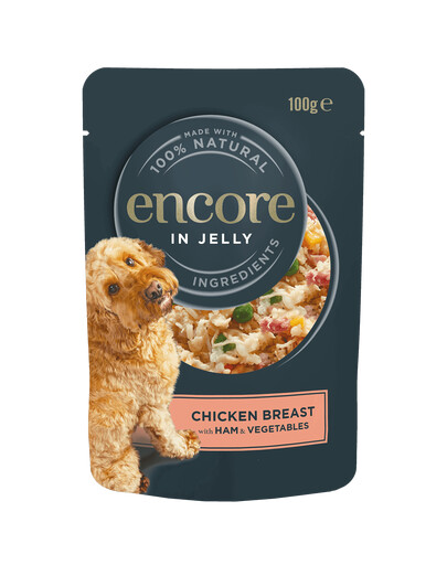 ENCORE Dog Multipak maisījums su vistas gaļu želejā suņiem 20x100g