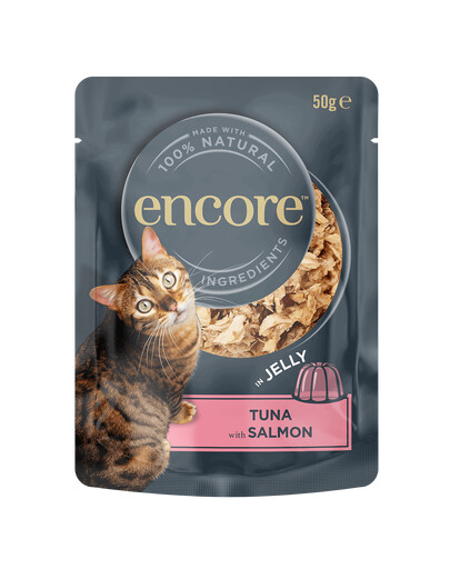 ENCORE Cat Multipak zivju garšu maisījums želejā kaķiem 20x50g