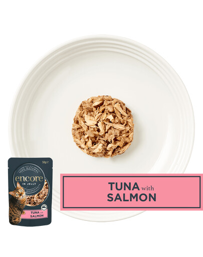 ENCORE Cat Multipak zivju garšu maisījums želejā kaķiem 20x50g