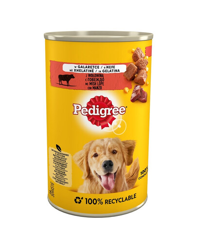 PEDIGREE ar liellopu gaļu 400 g