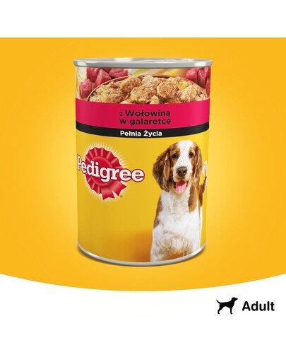 PEDIGREE ar liellopu gaļu 400 g