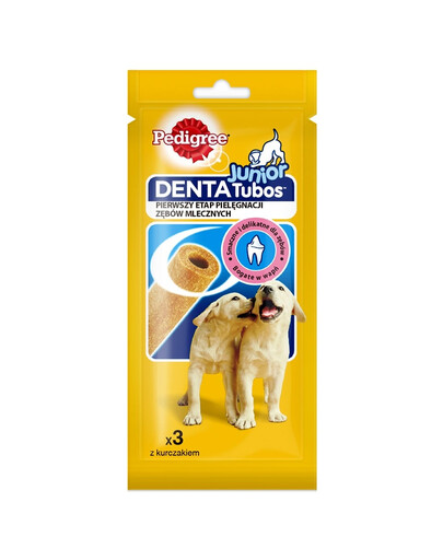 PEDIGREE DentaTubos Junior 72 g barība kucēniem ar vistas garšu