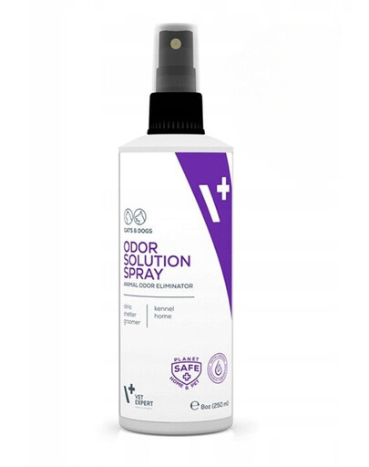 VET EXPERT Odor Solution Spray Animal Odor Eliminator 250 ml neutralizator zapachów dla psów i kotów