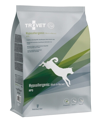 TROVET Hypoallergenic Horse HPD suņiem 3 kg