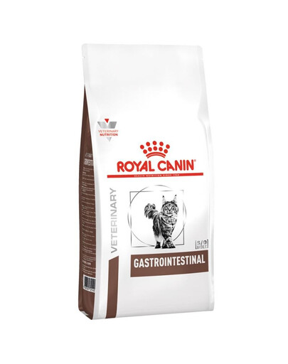 ROYAL CANIN Cat Gastro Intestinal 2 x 400g sausā barība kaķiem ar kuņģa un zarnu trakta traucējumiem