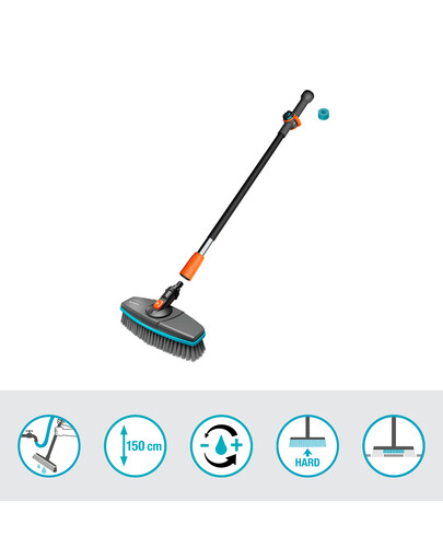 GARDENA Cleansystem szczotka do mycia miękka z trzonkiem