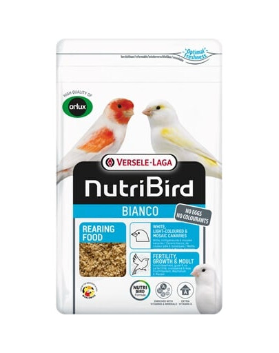 VERSELE-LAGA NutriBird Rearing Food Bianco 1kg sausā olu barība baltajiem putniem