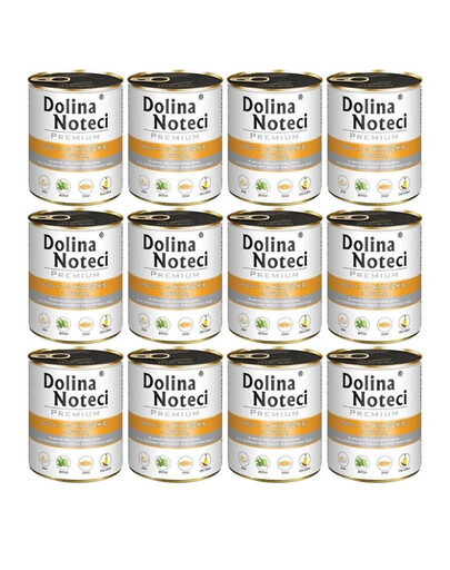 DOLINA NOTECI Premium Bogata W Kaczkę Z Dynią 12x800 g
