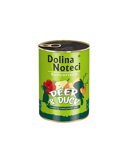 Premium SuperFood jeleń i kaczka 400 g