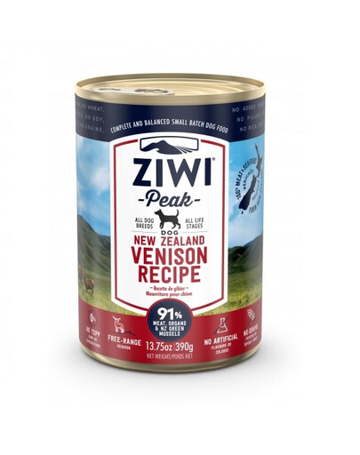 Dog Venison Dziczyzna 390 g