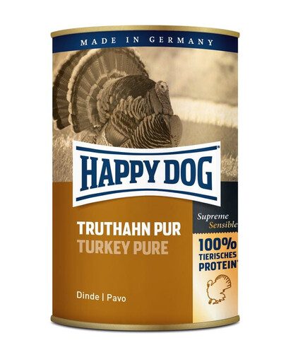 Puszka dla psa - indyk (truthahn pur) 400g