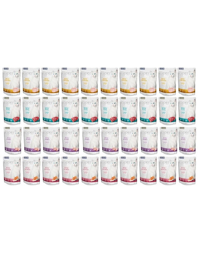 PIPER Animals Cat saszetka 40x100 g mokra karma dla kotów