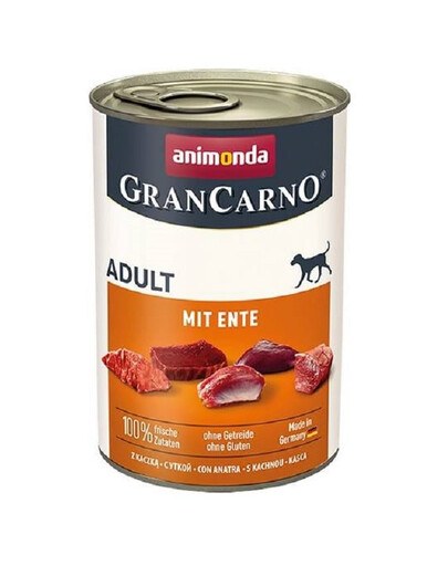 ANIMONDA Grancarno 400 g bezzbożowa puszka dla psa