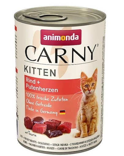 ANIMONDA Carny Kitten karma dla kociąt puszka 400g